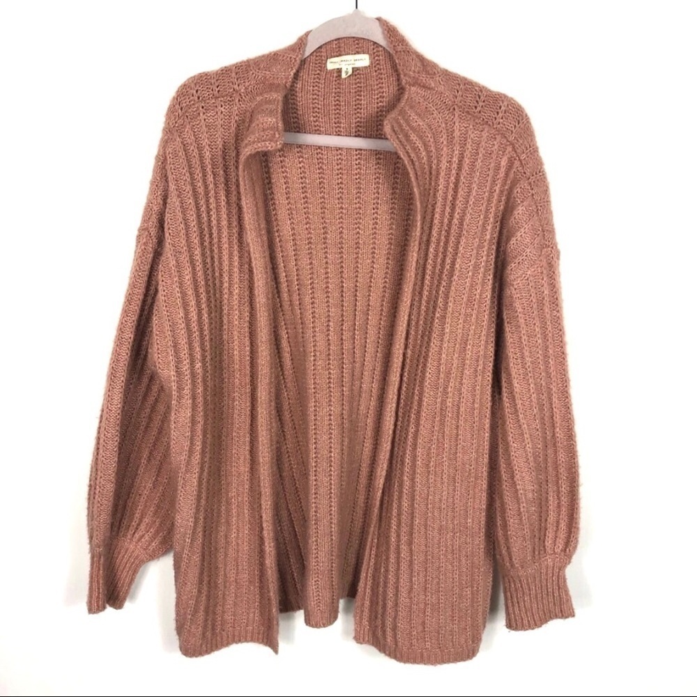 Truly madly deeply open knit sweater